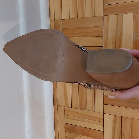 Steve Madden Alyse faux snakeskin booties size 7M - Picture 6 of 8